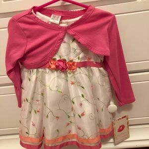 Adorable Dress & sweater!